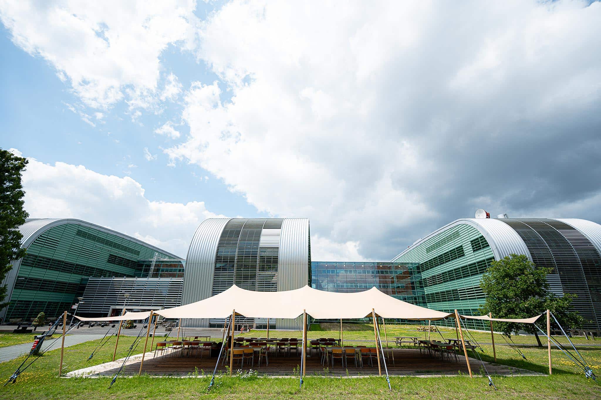Stretchtent 10,5x20 meter