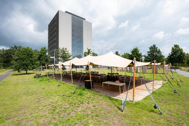 Stretchtent 10,5x20 meter