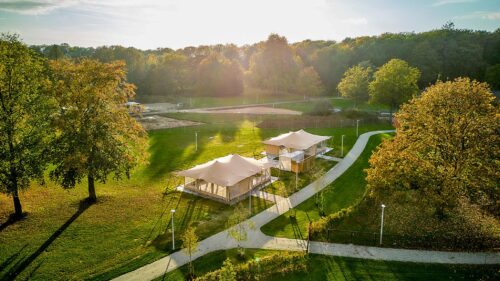 Stretchtent 9x12 meter